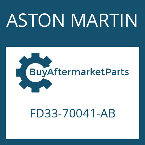 FD33-70041-AB ASTON MARTIN 8HP70T SW