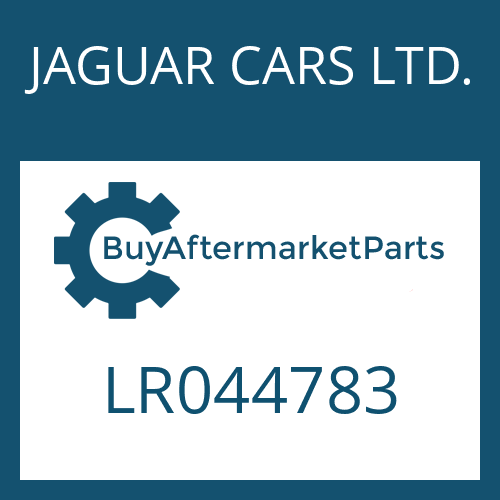 LR044783 JAGUAR CARS LTD. 8HP70X HIS SW