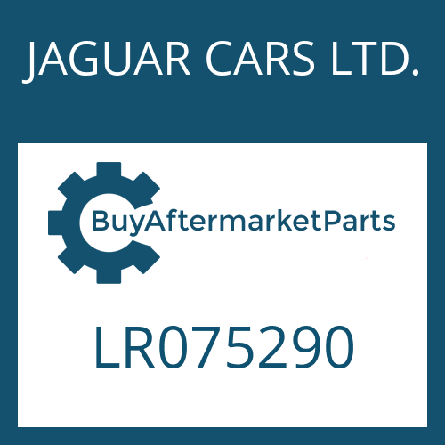 LR075290 JAGUAR CARS LTD. 8HP70X HIS SW