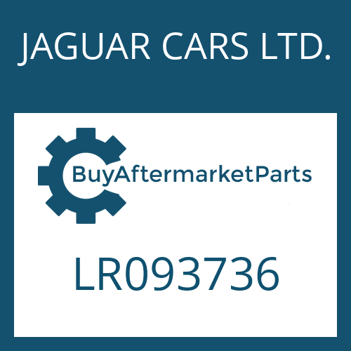 LR093736 JAGUAR CARS LTD. 8HP45X SW