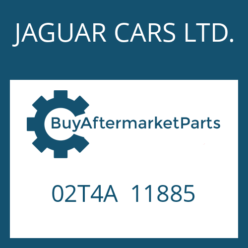 02T4A 11885 JAGUAR CARS LTD. 8HP45X SW