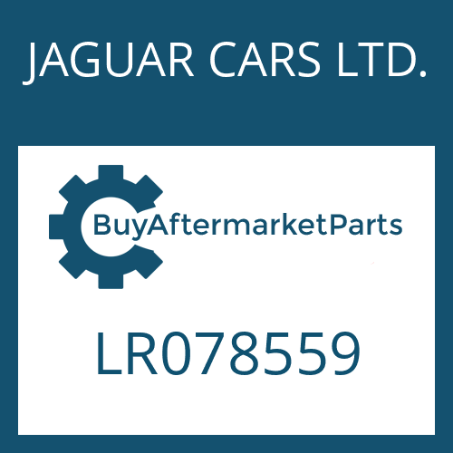 LR078559 JAGUAR CARS LTD. 9HP48QX SW