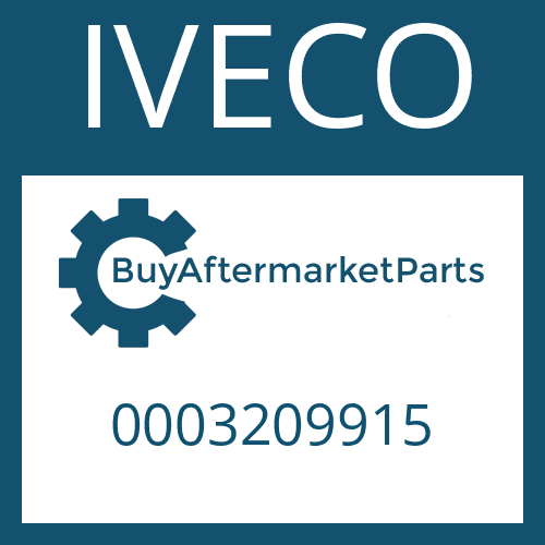 0003209915 IVECO HOUSING COVER