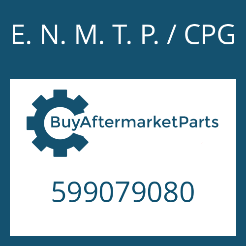 599079080 E. N. M. T. P. / CPG TAPERED ROLLER BEARING