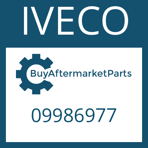 09986977 IVECO CONNECTION PLATE