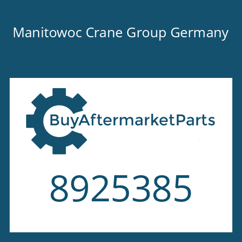8925385 Manitowoc Crane Group Germany INPUT SHAFT