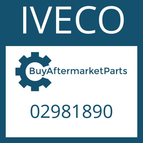 02981890 IVECO BUSH