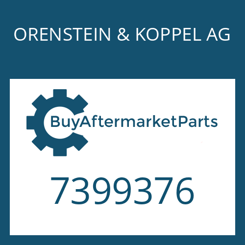 7399376 ORENSTEIN & KOPPEL AG SYNCHRO.RING