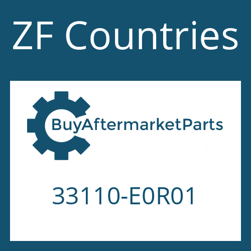 33110-E0R01 ZF Countries 16 AS 2631 TO