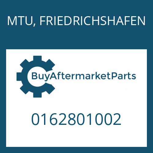 0162801002 MTU, FRIEDRICHSHAFEN BW 165 P 1