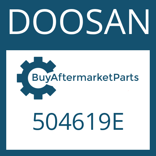 504619E DOOSAN AXLE INSERT