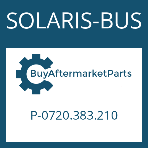 P-0720.383.210 SOLARIS-BUS AVN 132