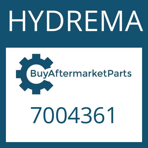 7004361 HYDREMA MT-E 3060 II