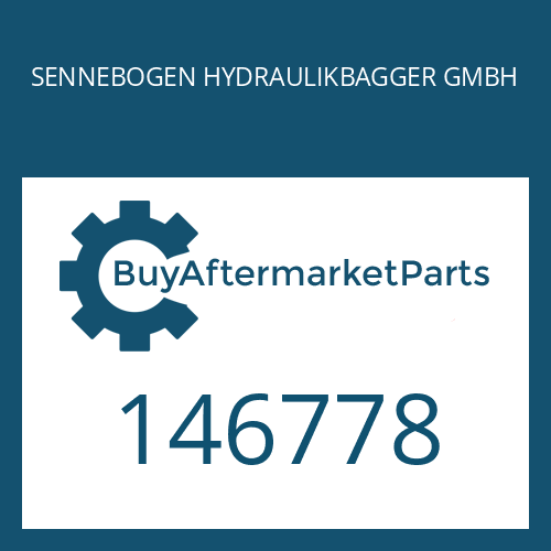 146778 SENNEBOGEN HYDRAULIKBAGGER GMBH STUB SHAFT