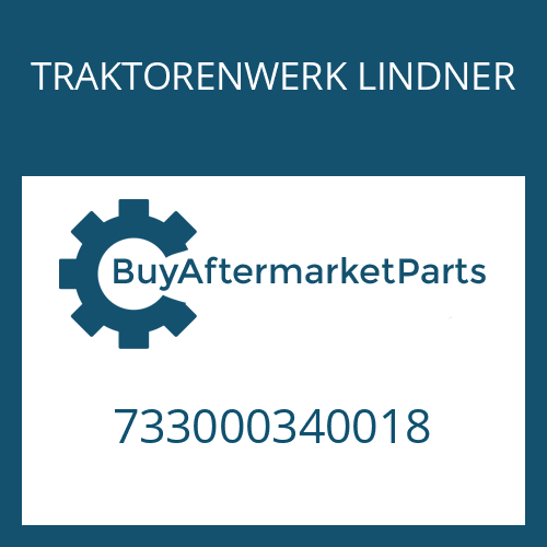 733000340018 TRAKTORENWERK LINDNER RUBBER SOCKET