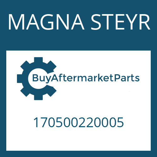 170500220005 MAGNA STEYR SPACER RING