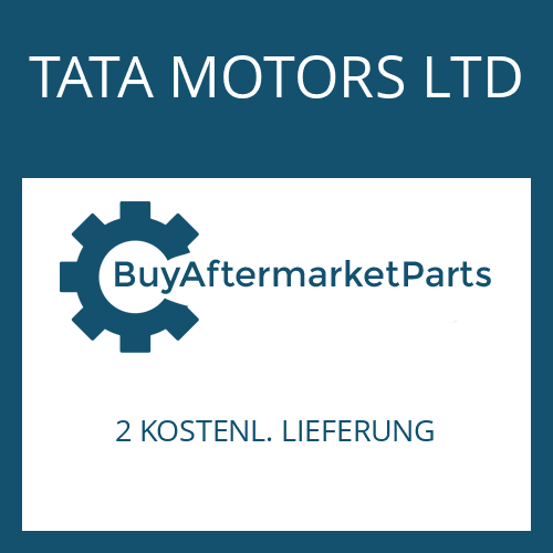 2 KOSTENL. LIEFERUNG TATA MOTORS LTD CHECK VALVE