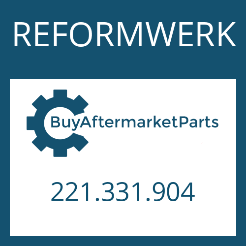 221.331.904 REFORMWERK PROTECTION CAP