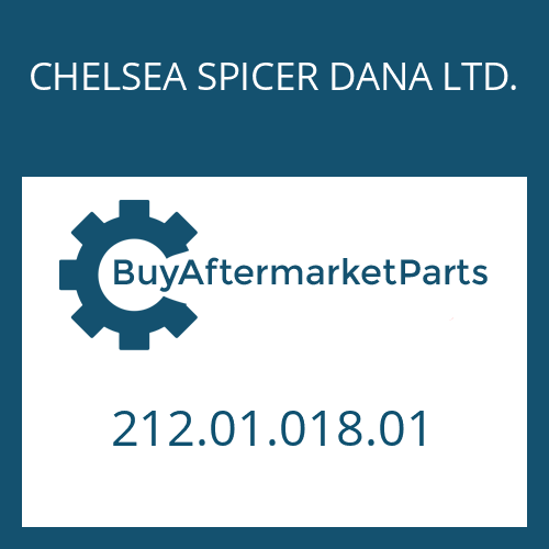 212.01.018.01 CHELSEA SPICER DANA LTD. DIFFER HOUSING