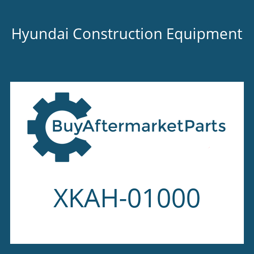 XKAH-01000 Hyundai Construction Equipment PLATE-SIDE