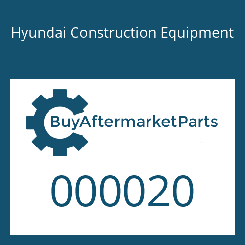 000020 Hyundai Construction Equipment BAND