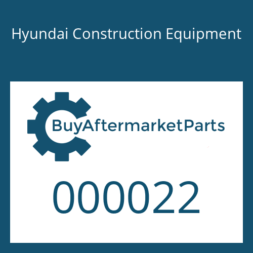 000022 Hyundai Construction Equipment BAND SUB ASSY