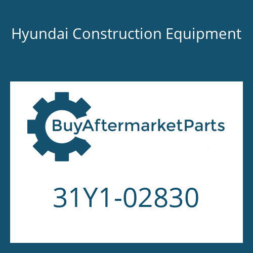 31Y1-02830 Hyundai Construction Equipment CLAMP ASSY-BAND