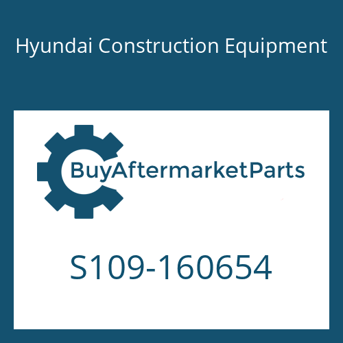 S109-160654 Hyundai Construction Equipment BOLT-SOCKET