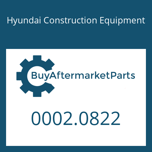 0002.0822 Hyundai Construction Equipment LIGHTS-WARNING