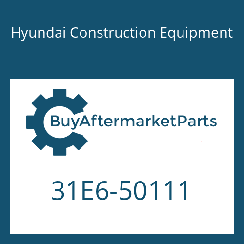 31E6-50111 Hyundai Construction Equipment CYLINDER ASSY-BOOM RH