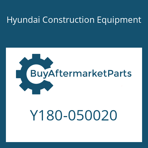 Y180-050020 Hyundai Construction Equipment RING-BACK UP