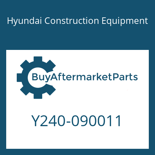 Y240-090011 Hyundai Construction Equipment RING-BUFFER