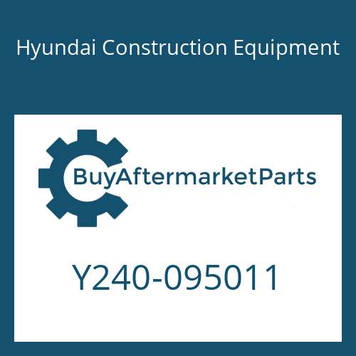 Y240-095011 Hyundai Construction Equipment RING-BUFFER