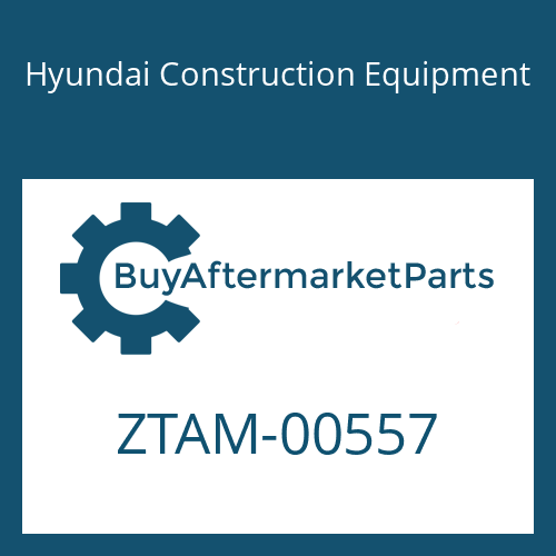 ZTAM-00557 Hyundai Construction Equipment O-RING