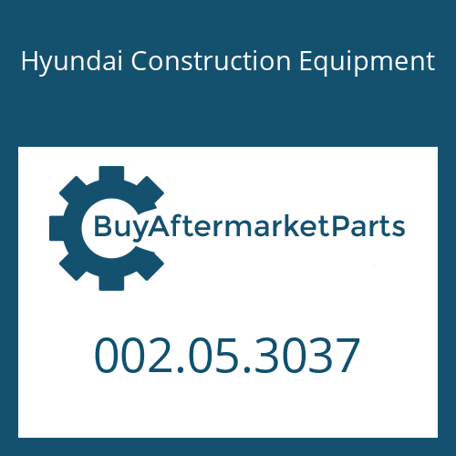002.05.3037 Hyundai Construction Equipment CIRCLIP