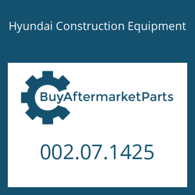 002.07.1425 Hyundai Construction Equipment RING-SNAP