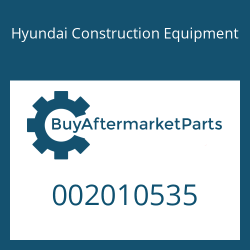 002010535 Hyundai Construction Equipment CIRCLIP