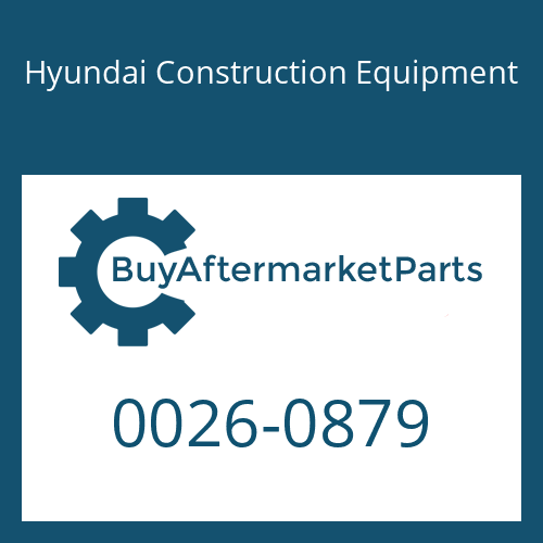 0026-0879 Hyundai Construction Equipment PIN