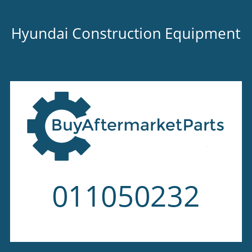 011050232 Hyundai Construction Equipment WASHER-LOCK