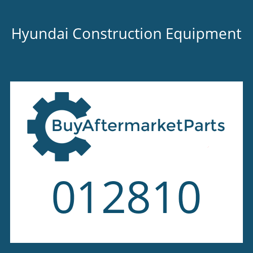 012810 Hyundai Construction Equipment SPRING-COMPRESSION