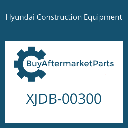 XJDB-00300 Hyundai Construction Equipment O-RING