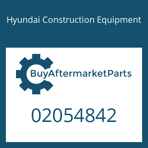 02054842 Hyundai Construction Equipment CONTROL PISTON