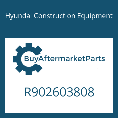 R902603808 Hyundai Construction Equipment VALVE-REILFF PRESS