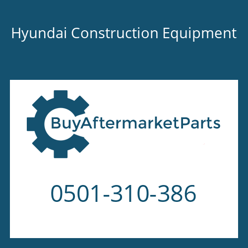 0501-310-386 Hyundai Construction Equipment SHAFT-FOLK