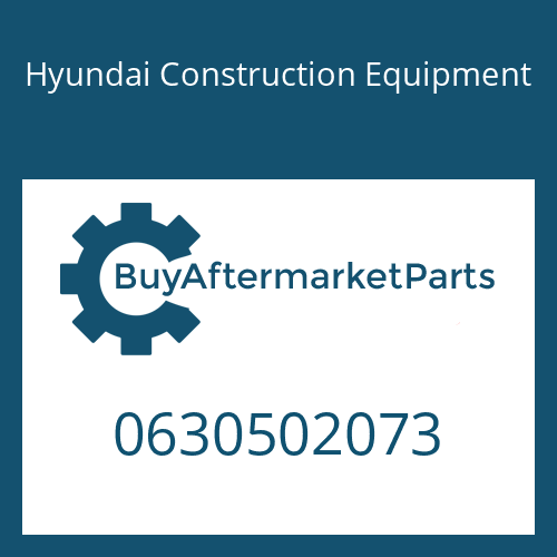 0630502073 Hyundai Construction Equipment RING-RETAINING