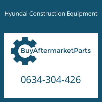 0634-304-426 Hyundai Construction Equipment O-RING