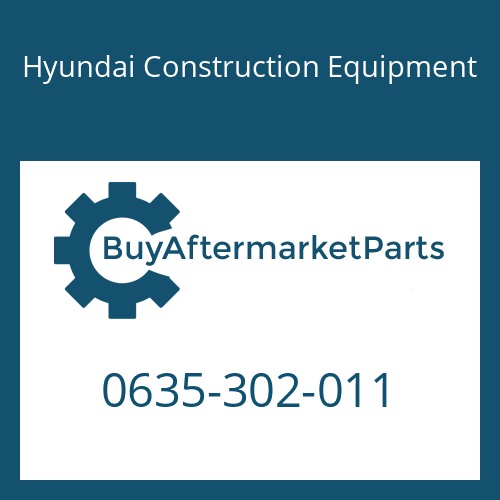 0635-302-011 Hyundai Construction Equipment AX.NEEDLE CAGE