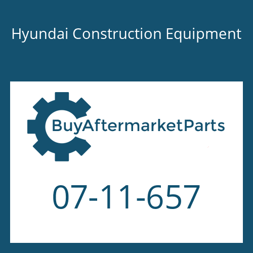07-11-657 Hyundai Construction Equipment MAIN PUMP