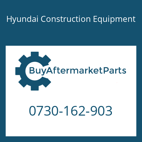 0730-162-903 Hyundai Construction Equipment RING(16.56)