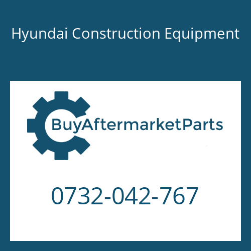 0732-042-767 Hyundai Construction Equipment COMPR. SPRING